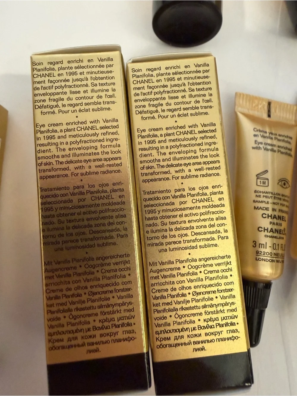 Chanel Sublimage Deluxe Sample Bundle Le Sérum Eye Cream Mask 6 Pc NIB